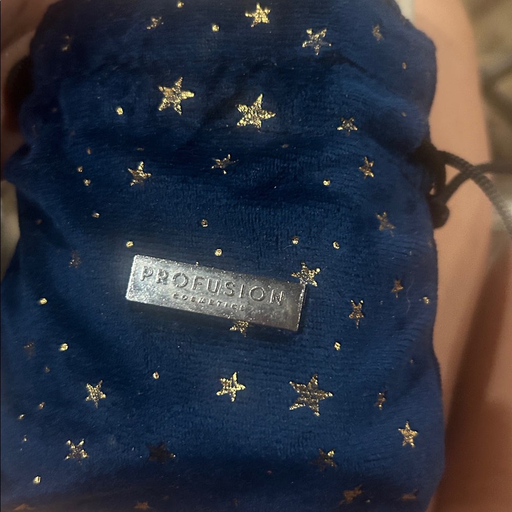Profusion Cosmetics Midnight Blue Starry Bag